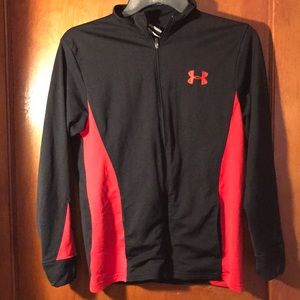 Thin long sleeve zip up sweatshirt